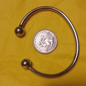 COPY - Vintage Mexican silver cuff.